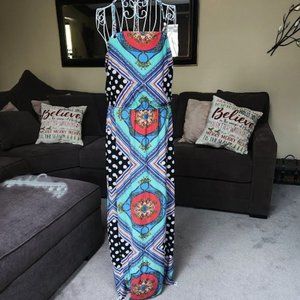 Emma & Michele maxi dress sz Large